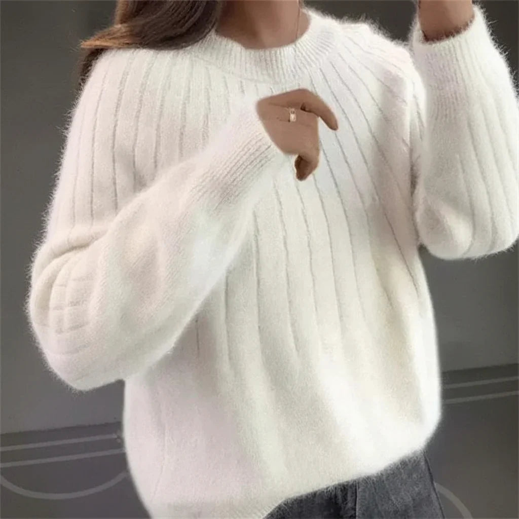Soft Cashmere Knit Sweater - Sofie