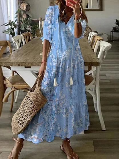Celeste | Effortless Boho Maxi Dress